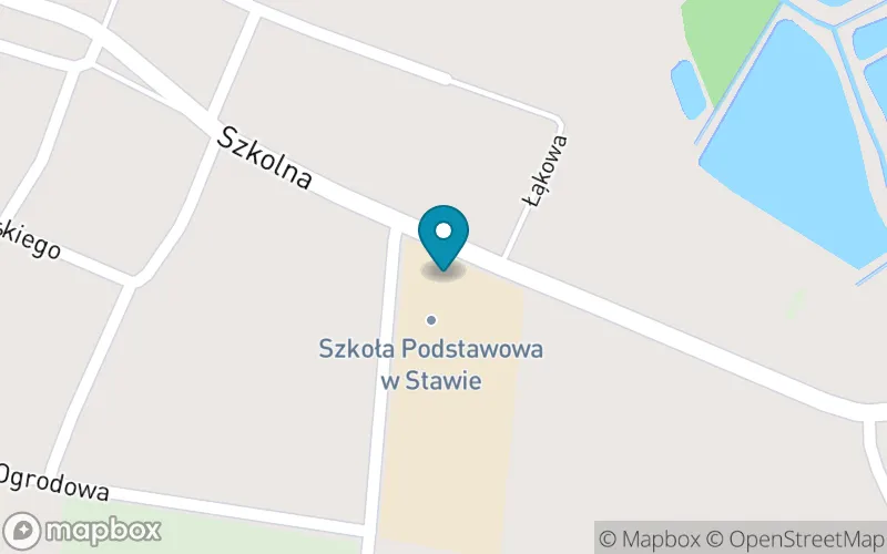 Lokalizacja: Szkoła Podstawowa w Stawie