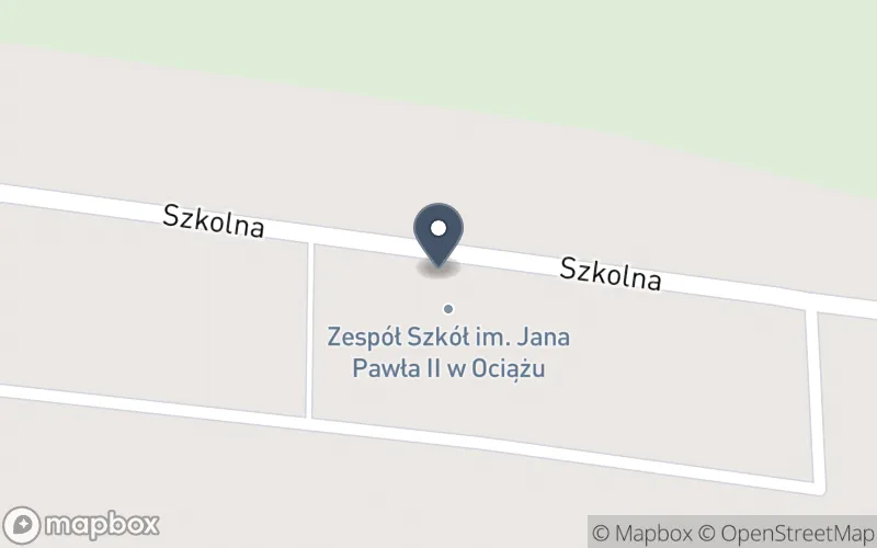 Lokalizacja: Zespół Szkolno Przedszkolny w Ociążu