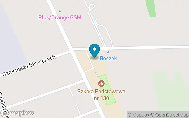 Lokalizacja: Szkoła Podstawowa nr 130 im. Marszałka Józefa Piłsudskiego