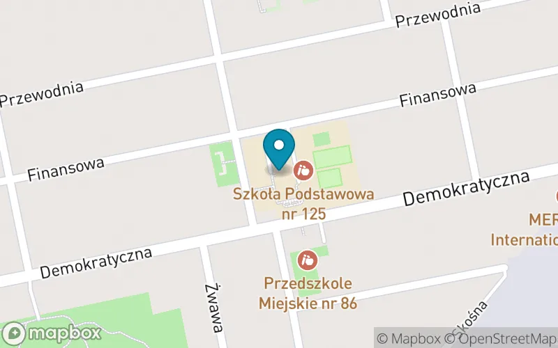 Lokalizacja: Szkoła Podstawowa nr 125 im. Janusza Korczaka