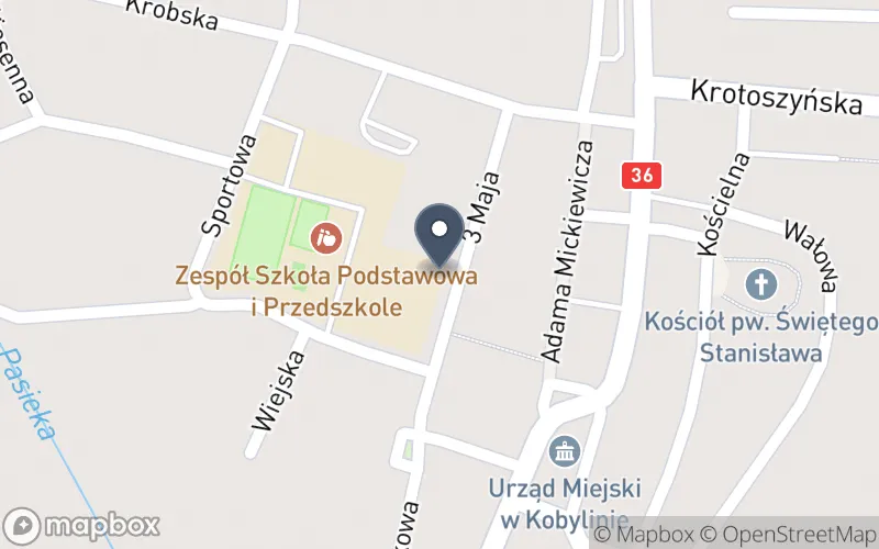 Lokalizacja: Zespół Szkoła Podstawowa im. Juliana Tuwima i Przedszkole w Kobylinie