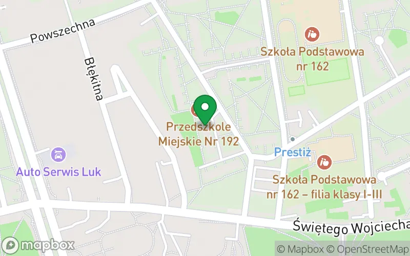 Lokalizacja: Przedszkole Miejskie nr 192