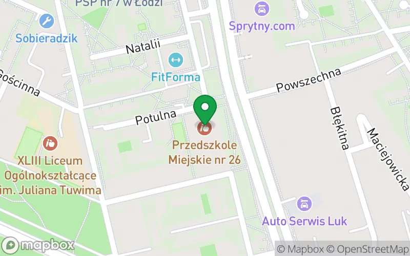 Lokalizacja: Przedszkole Miejskie nr 26