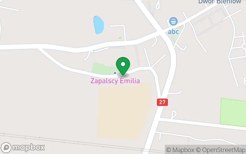 Lokalizacja: Punkt Przedszkolny przy Szkole Podstawowej w Bieniowie