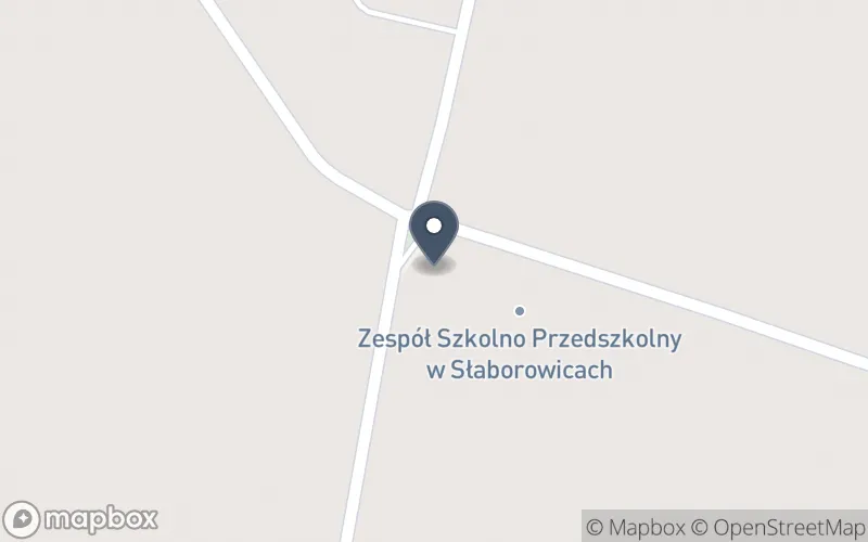Lokalizacja: Zespół Szkolno-Przedszkolny w Słaborowicach
