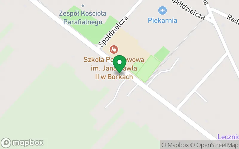 Lokalizacja: Publiczne Przedszkole w Borkach
