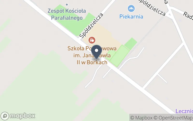 Lokalizacja: Zespół Placówek Oświatowych w Borkach