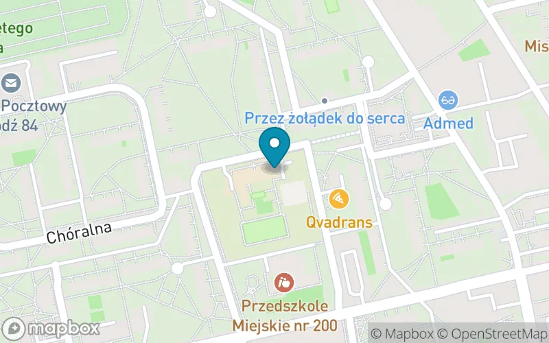 Lokalizacja: Szkoła Podstawowa nr 110 im. Partyzantów Ziemi Łódzkiej