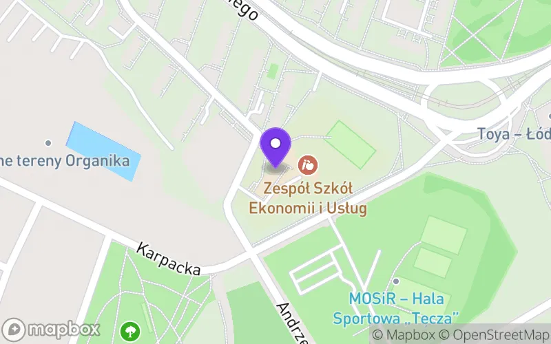 Lokalizacja: Technikum nr 2 w Zespole Szkół Ekonomii i Usług