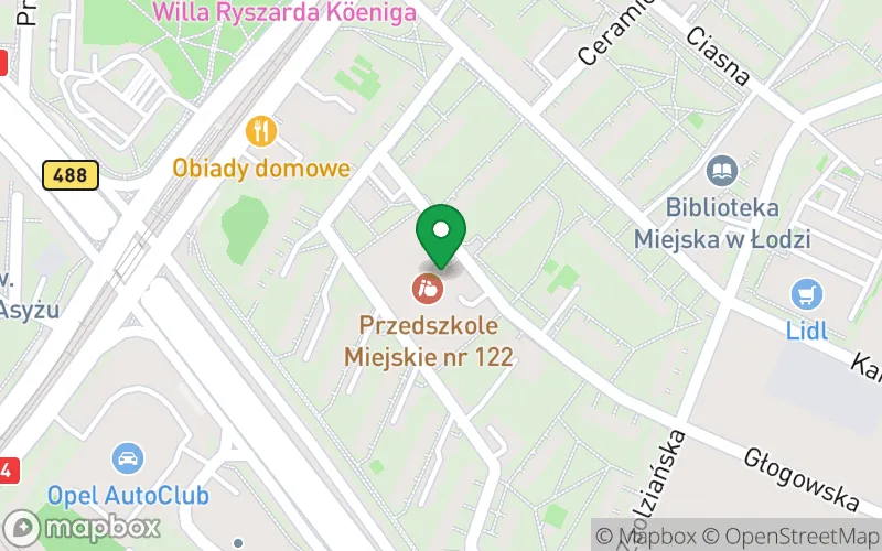 Lokalizacja: Przedszkole Miejskie nr 122
