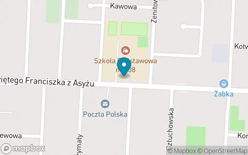 Lokalizacja: Szkoła Podstawowa nr 138 im. Leopolda Staffa