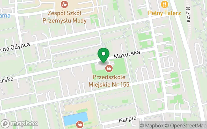 Lokalizacja: Przedszkole Miejskie nr 155