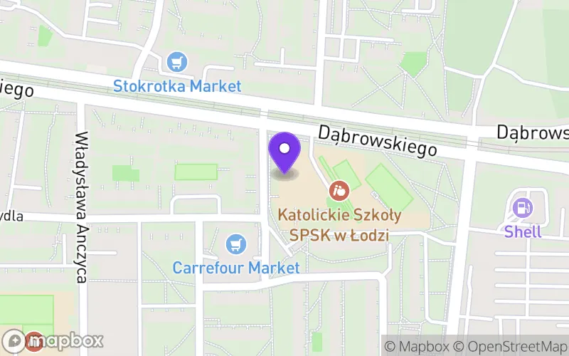 Lokalizacja: Katolickie Liceum Ogólnokształcące Stowarzyszenia Przyjaciół Szkół Katolickich w Łodzi Bł. Matki Teresy z Kalkuty