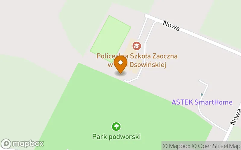 Lokalizacja: Policealna Szkoła Zaoczna w Woli Osowińskiej