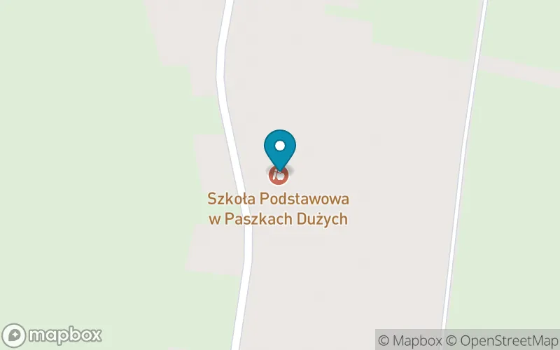 Lokalizacja: Szkoła Podstawowa w Paszkach Dużych