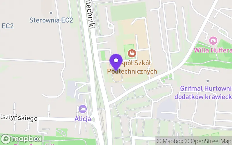 Lokalizacja: Technikum nr 9 w Zespole Szkół Politechnicznych im. Komisji Edukacji Narodowej