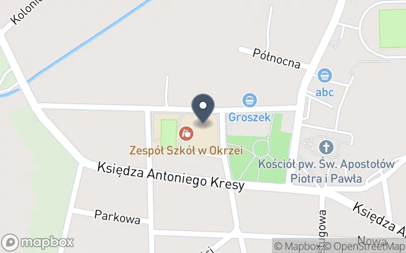 Lokalizacja: Zespół Szkół w Okrzei