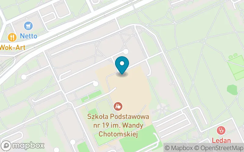 Lokalizacja: Szkoła Podstawowa nr 19 im. Wandy Chotomskiej