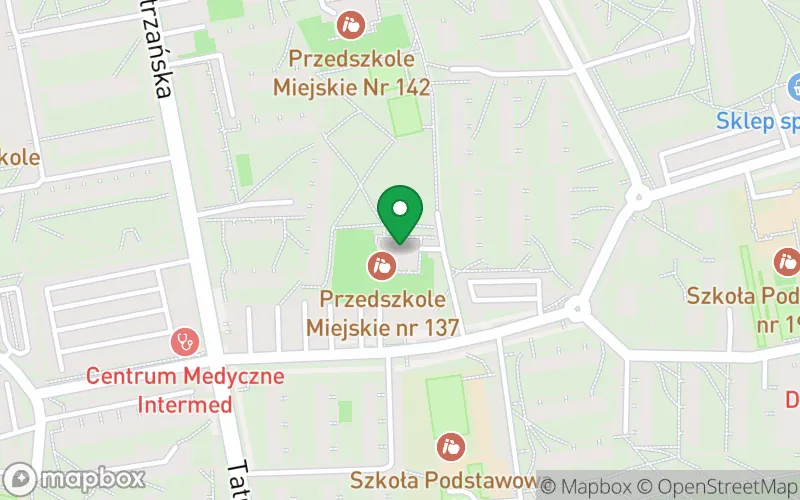 Lokalizacja: Przedszkole Miejskie nr 137 - Integracyjne