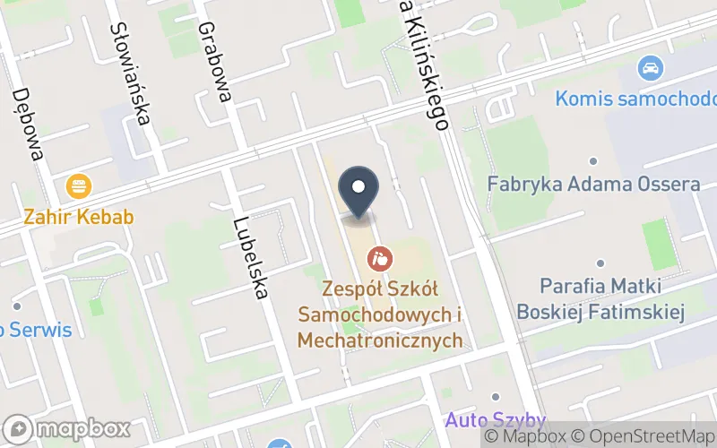 Lokalizacja: Zespół Szkół Samochodowych i Mechatronicznych