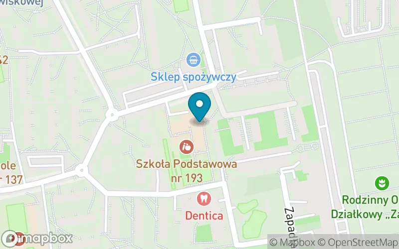 Lokalizacja: Szkoła Podstawowa nr 193 im. Krzysztofa Kamila Baczyńskiego