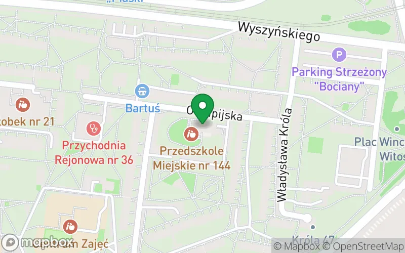 Lokalizacja: Przedszkole Miejskie nr 144