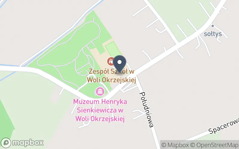 Lokalizacja: Zespół Szkół w Woli Okrzejskiej