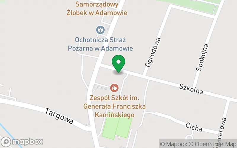 Lokalizacja: Przedszkole im. Misia Uszatka w Adamowie