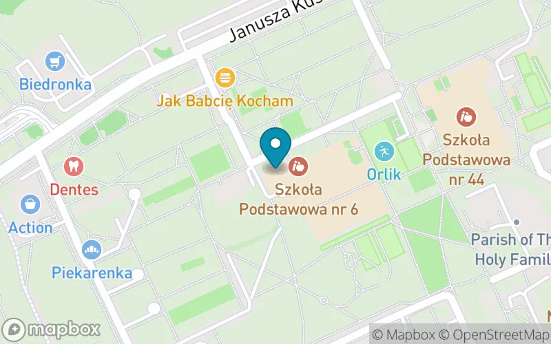 Lokalizacja: Szkoła Podstawowa nr 6 im. Szarych Szeregów