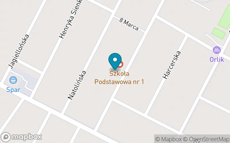 Lokalizacja: Szkoła Podstawowa nr 1 im. Tadeusza Kościuszki w Koluszkach