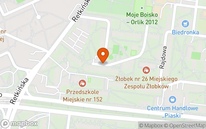 Lokalizacja: Miejski Zespół Żłobków Żłobek Nr 26