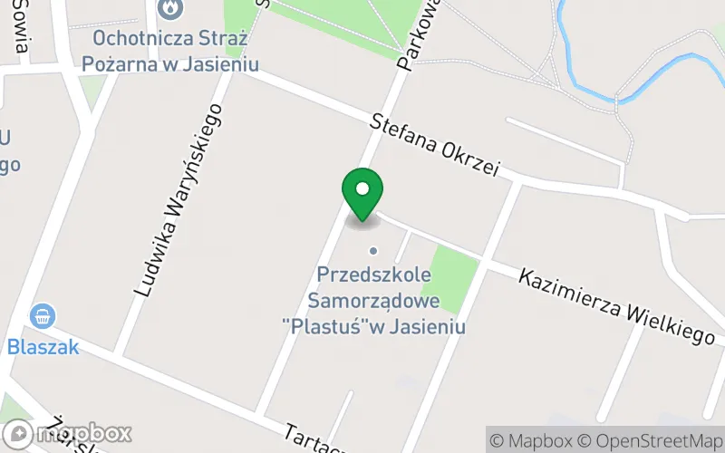 Lokalizacja: Przedszkole Samorządowe Plastuś w Jasieniu
