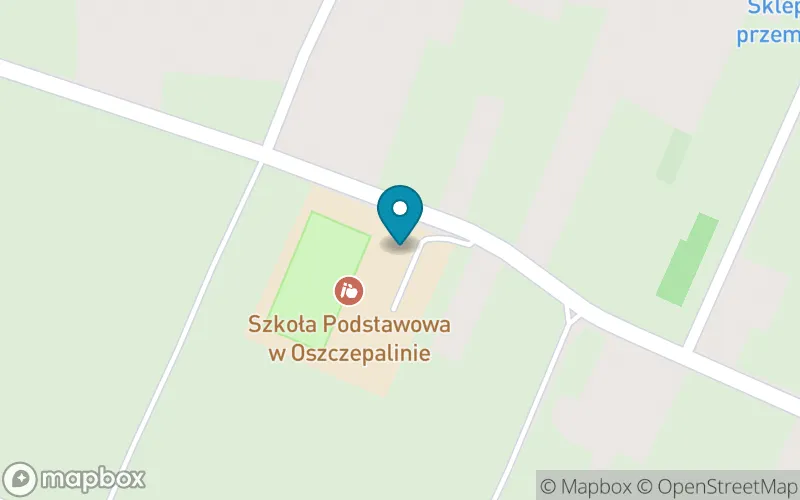 Lokalizacja: Szkoła Podstawowa w Oszczepalinie