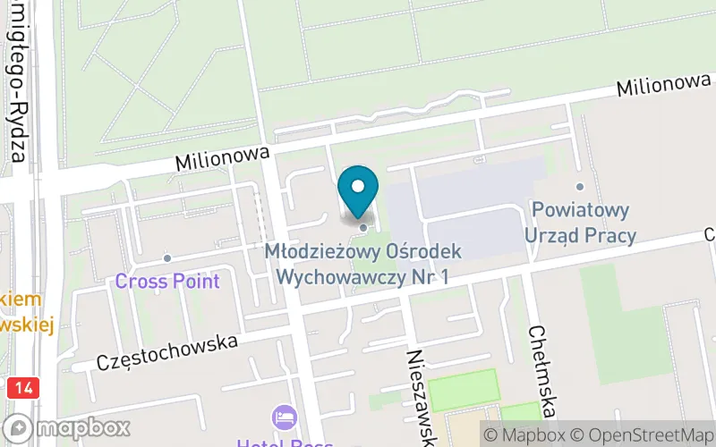 Lokalizacja: Szkoła Podstawowa Specjalna nr 212