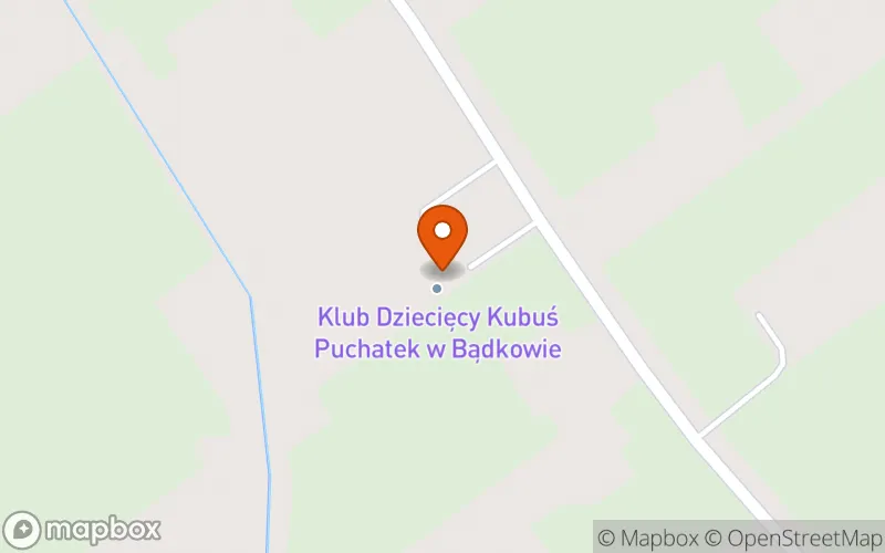 Lokalizacja: Klub Dziecięcy "Kubuś Puchatek" w Bądkowie