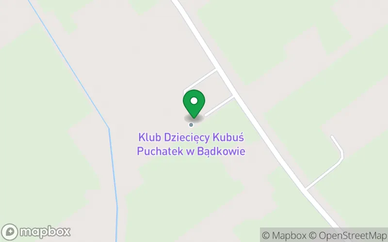 Lokalizacja: Samorządowe Przedszkole " Jabłuszko" w Bądkowie