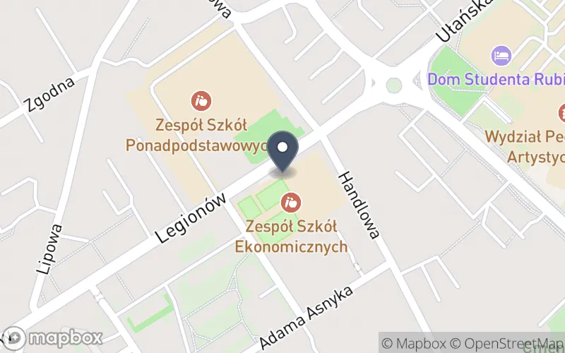 Lokalizacja: Zespół Szkół Ekonomicznych w Kaliszu
