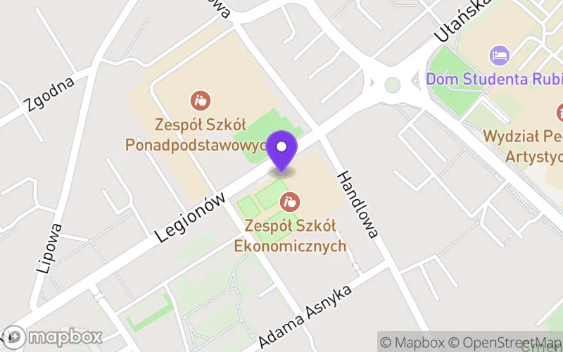 Lokalizacja: Technikum nr 2 im. Gen. Mieczysława Smorawińskiego w Kaliszu
