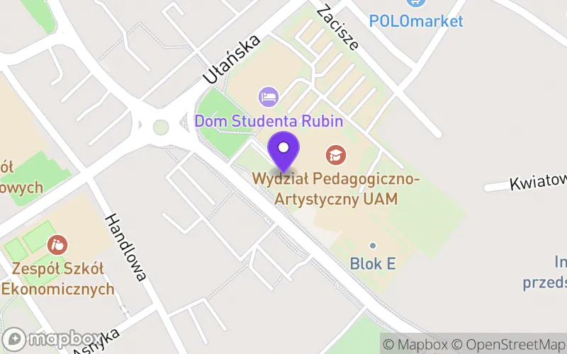Lokalizacja: Liceum Ogólnokształcące dla Dorosłych "Pascal" w Kaliszu