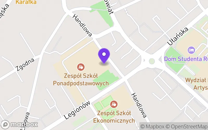 Lokalizacja: VI Liceum Ogólnokształcące dla Dorosłych w Kaliszu
