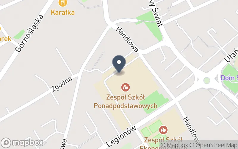 Lokalizacja: Zespół Szkół Ponadpodstawowych w Kaliszu