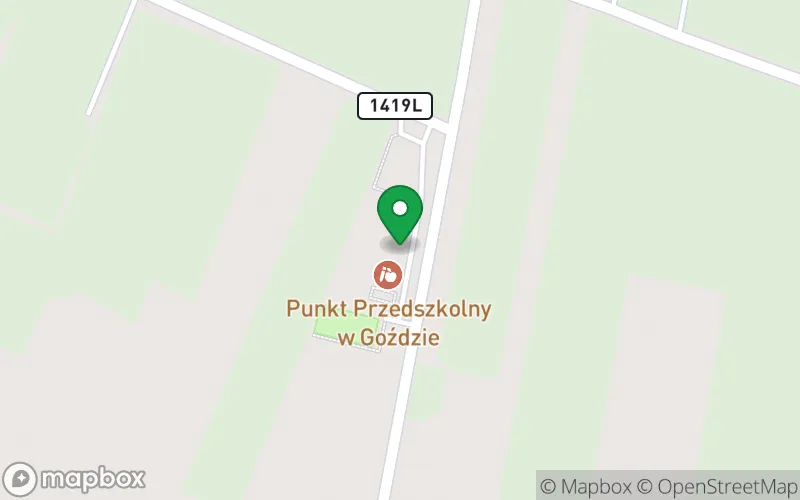 Lokalizacja: Punkt Przedszkolny w Goździe
