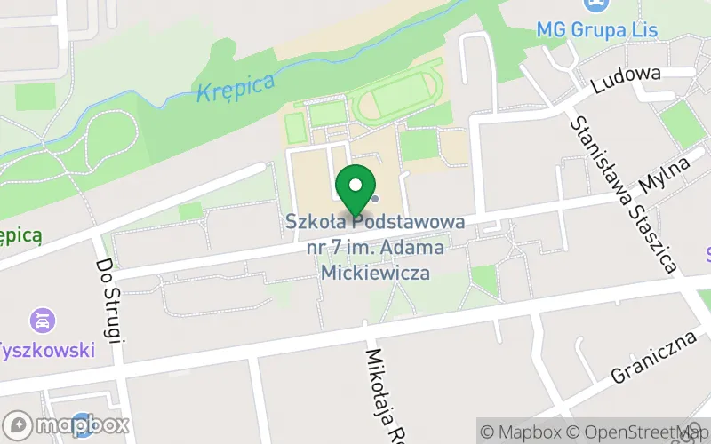 Lokalizacja: Niepubliczne Przedszkole "Pluszowy MIŚ" w Kaliszu