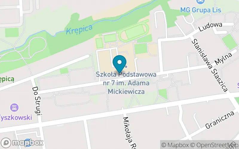 Lokalizacja: Szkoła Podstawowa nr 7 im. Adama Mickiewicza w Kaliszu