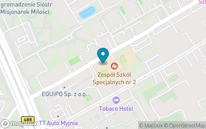 Lokalizacja: Szkoła Specjalna Przysposabiająca do Pracy nr 1