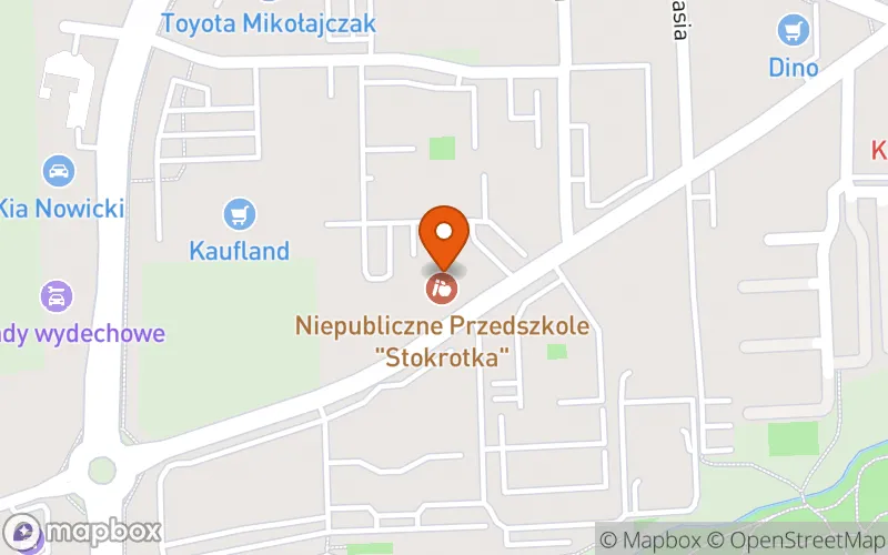 Lokalizacja: Żłobek Niepubliczny Stokrotka