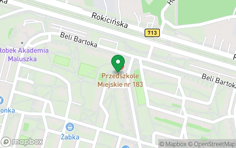 Lokalizacja: Przedszkole Miejskie nr 183