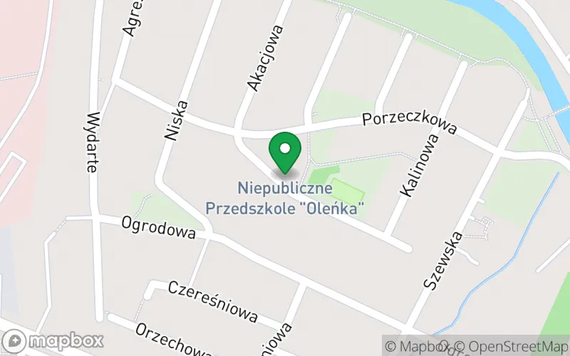 Lokalizacja: Sportowo - Językowe Przedszkole Oleńka w Kaliszu