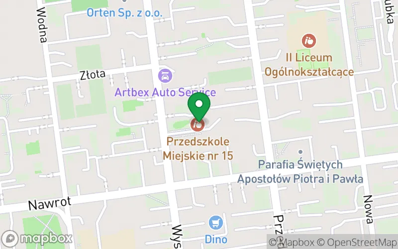 Lokalizacja: Przedszkole Miejskie nr 15