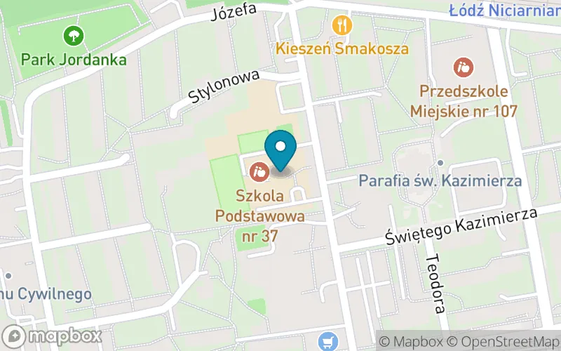 Lokalizacja: Szkoła Podstawowa nr 37 im. Janusza Kusocińskiego